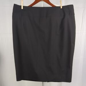 Dansk Classic Black Pencil Skirt